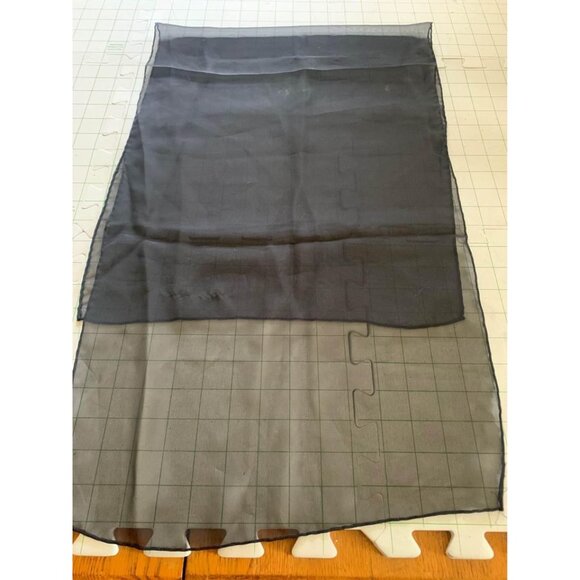 Vintage Womens Green Purple Blue Scarf Set of 2 - Picture 5 of 12